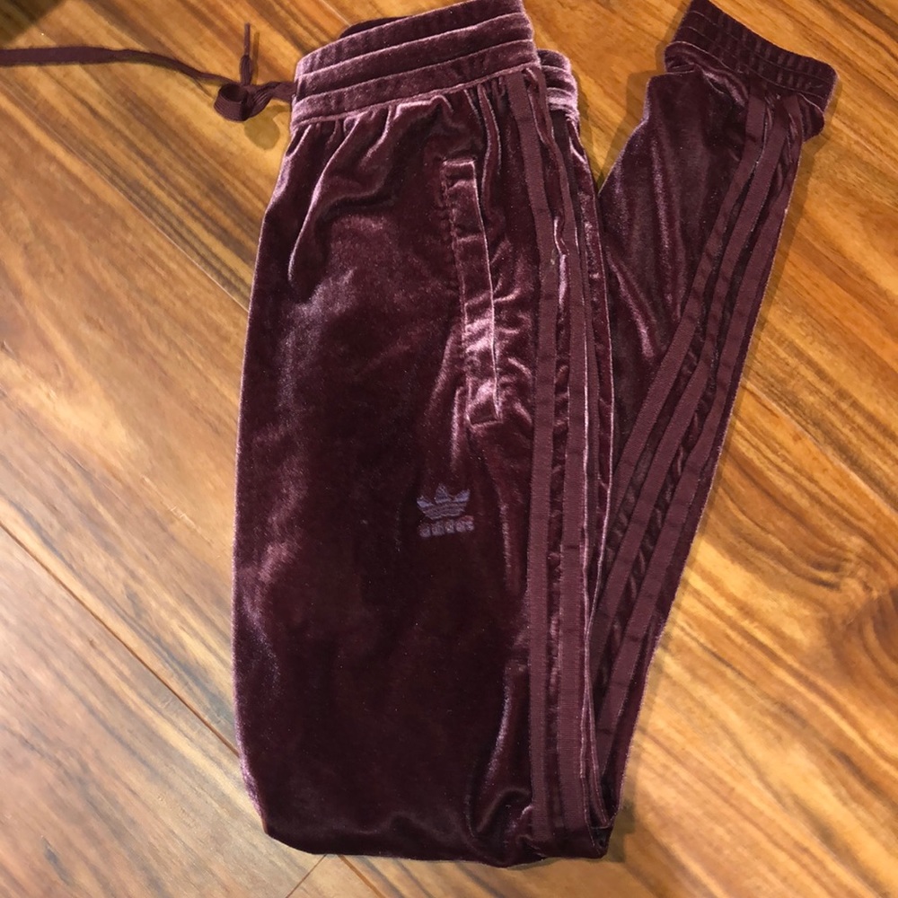 Velvet Adidas Joggers !